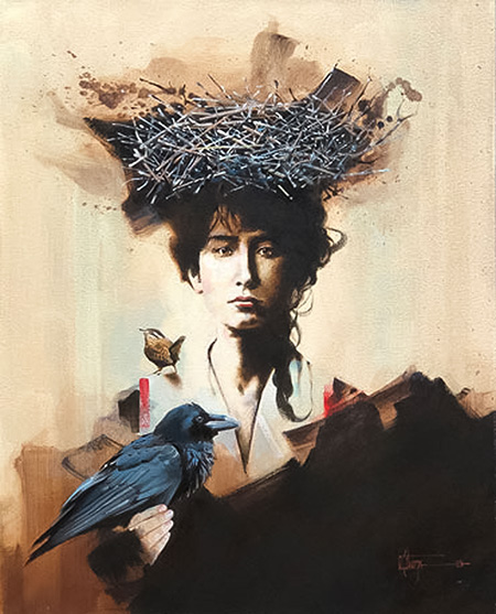 Untitled - Oil on canvas