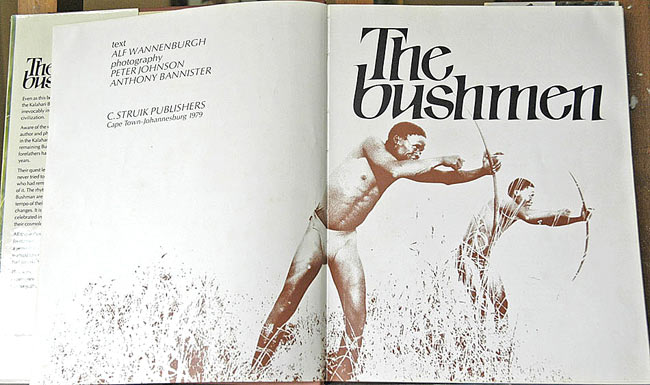 Illustrations for 'The Bushmen' plublished by Struik South Africa